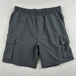 Balance Collection Shorts Mens L B0000416 Gray Cargo Outdoor Ripstop Active
